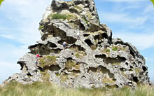 Honeycomb rock, Wairarapa